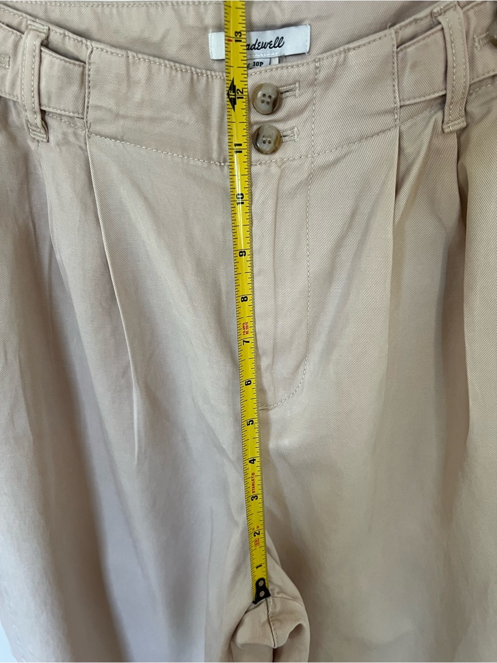 Madewell The Petite Harlow Wide-Leg Pant SZ 10P - Picture 5 of 9
